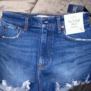 Abercrombie jean shorts